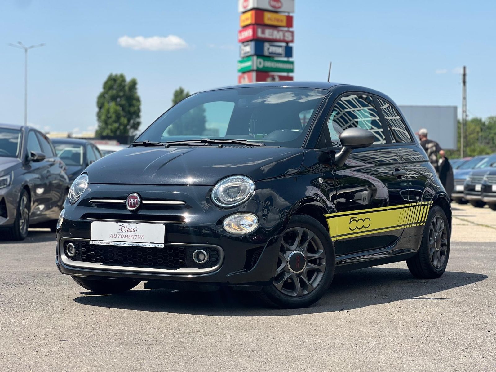 Fiat 500 2019 1.2 Benzină 69 CP - Automat - foto 3