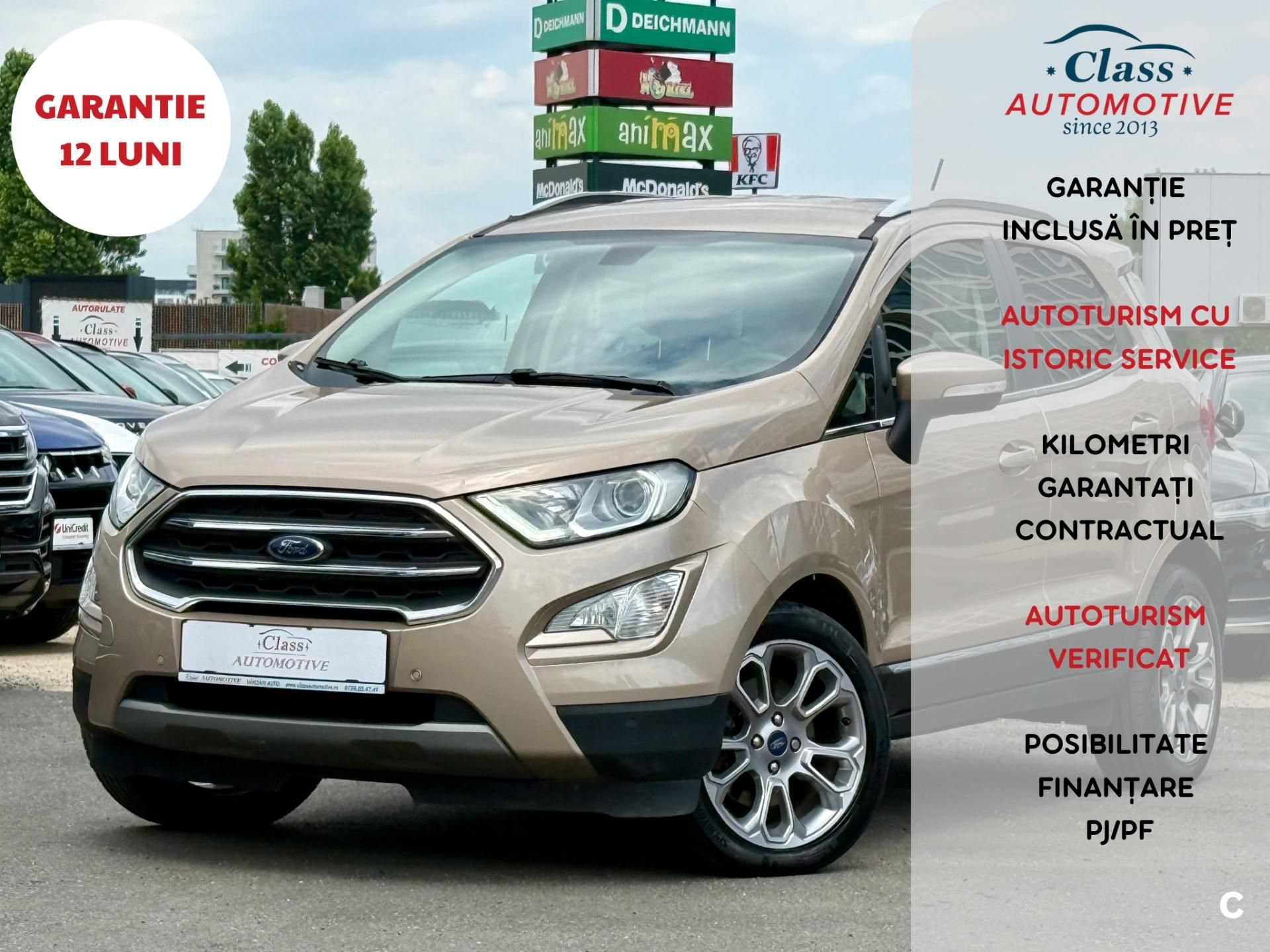 Ford EcoSport 1.0 Ecoboost Titanium 125 CP - Cutie AUTOMATA