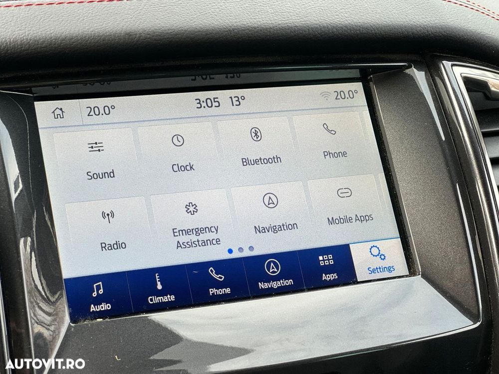 Ford Ranger 2021 2.0 EcoBlue 213 CP 4x4 Cabina Rap Wildtrack Aut. - foto 31