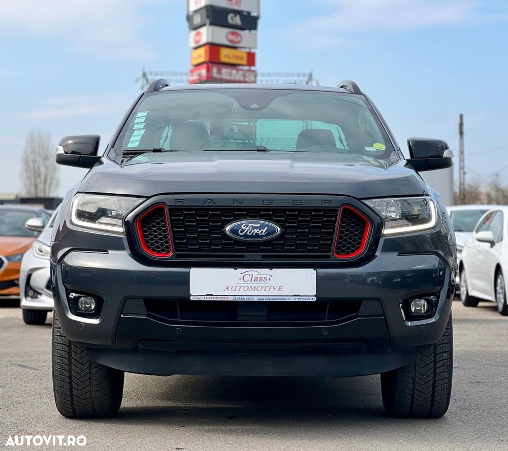 Ford Ranger 2021 2.0 EcoBlue 213 CP 4x4 Cabina Rap Wildtrack Aut. - foto 2