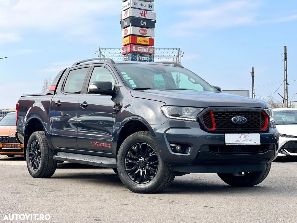 Ford Ranger 2021 2.0 EcoBlue 213 CP 4x4 Cabina Rap Wildtrack Aut. - foto 3
