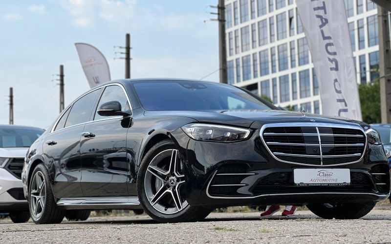 Mercedes-Benz Clasa S 2022 450 4MATIC Long MHEV - foto 2