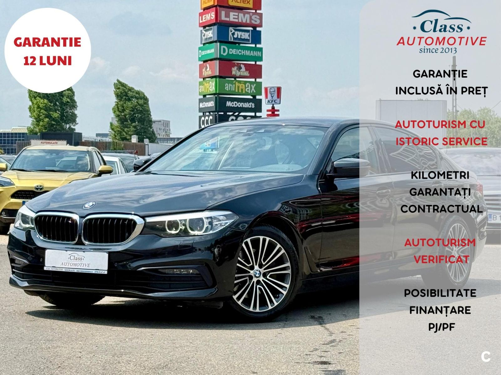 BMW Seria 5 2019 2.0 Diesel 520D Sport Line 190 CP - foto 1