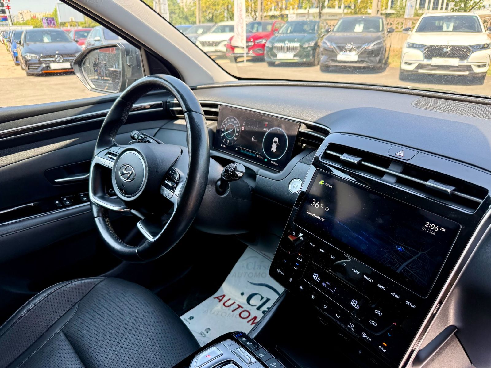 Hyundai TUCSON 2022 1.6 l MHEV 180 CP 4WD 7DCT Premium - foto 17